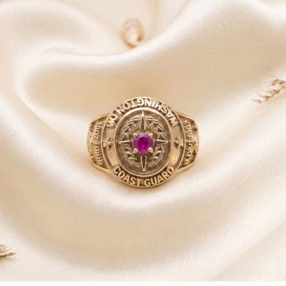 Custom Coast Guard Class Ring