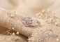 Pink Toi et Moi Moissanite Ring – Multi Shape Statement Ring